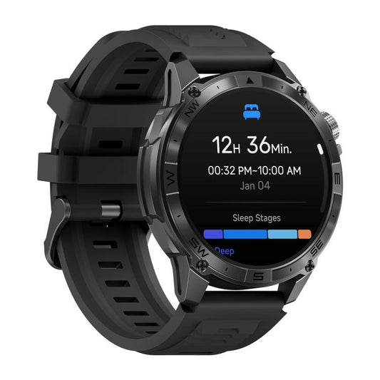 Zeblaze Stratos 2 Plus 1.43 inch Screen 3 ATM Health and Fitness GPS Smart Watch(Graphite Black) - Smart Watches by Zeblaze | Online Shopping South Africa | PMC Jewellery | Buy Now Pay Later Mobicred