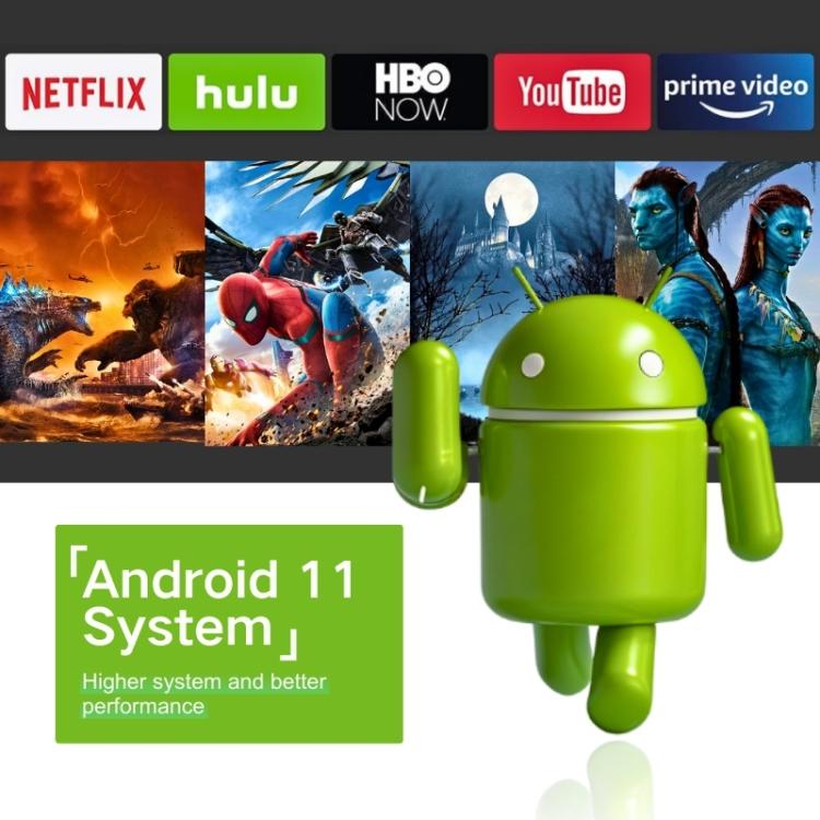 M10 Plus 1280 x 720P 200ANSI Amlogic H713 CPU Android 11 Smart Projector with Bracket, US Plug(Metal Grey) - LED Projector by PMC TechLife | Online Shopping South Africa | PMC TechLife | Buy Now Pay Later Mobicred