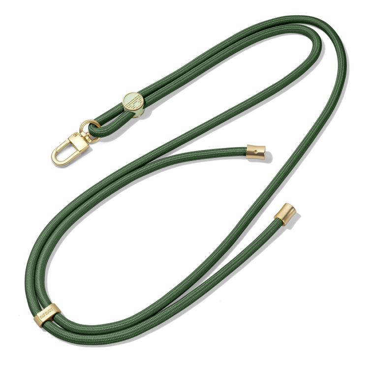 DUX DUCIS Garden Series Tile Pattern Adjustable Crossbody Phone Lanyard(Army Green) - Lanyards & Wrist Straps by DUX DUCIS | Online Shopping South Africa | PMc TechLife | Buy Now Pay Later Mobicred