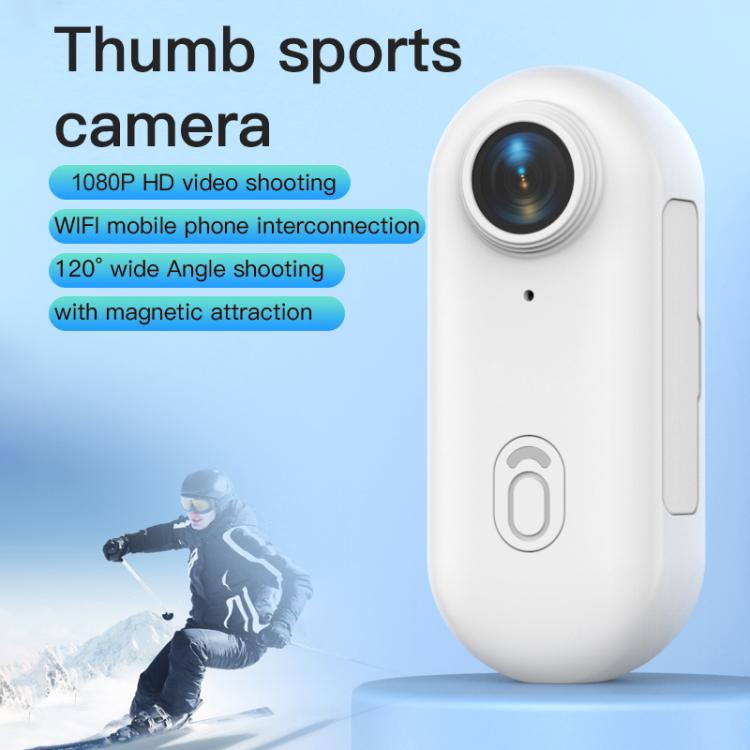H88 1080P Thumb Sports Camera Mini WiFi Camera, Specification:Standard Version(Black) - Video Cameras by PMC TechLife | Online Shopping South Africa | PMC TechLife | Buy Now Pay Later Mobicred