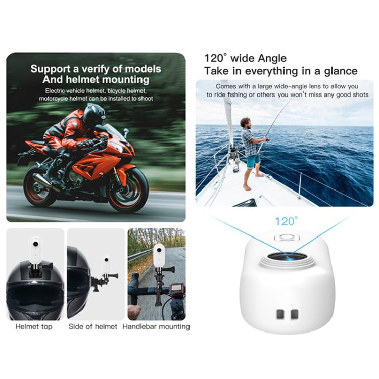 H88 4K Thumb Sports Camera Mini WiFi Camera, Specification:Simple Version(Black) - Video Cameras by PMC TechLife | Online Shopping South Africa | PMC TechLife | Buy Now Pay Later Mobicred
