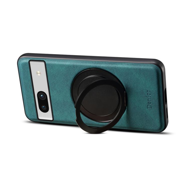 For Google Pixel 7a Denior A14 Skin Feel Rotating Holder MagSafe Phone Case(Blue) - free shipping - PMC TechLife - Order now!