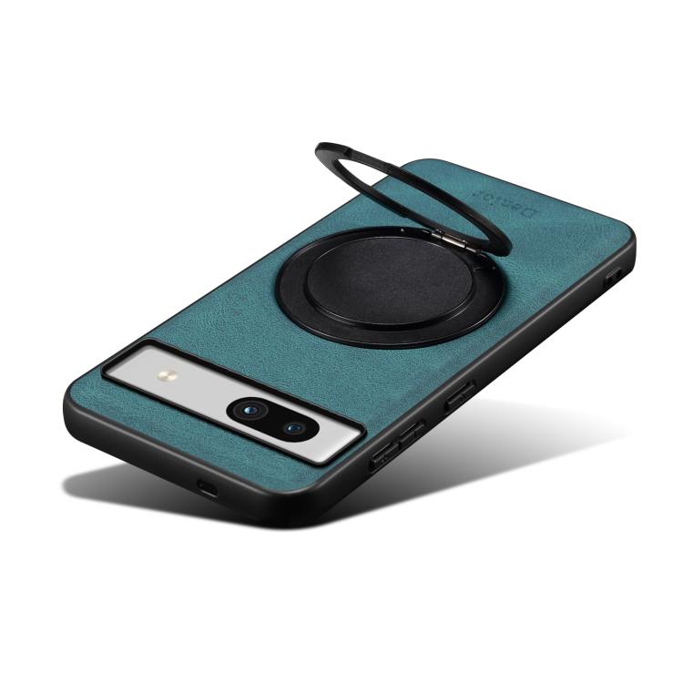 For Google Pixel 7a Denior A14 Skin Feel Rotating Holder MagSafe Phone Case(Blue) - free shipping - PMC TechLife - Order now!