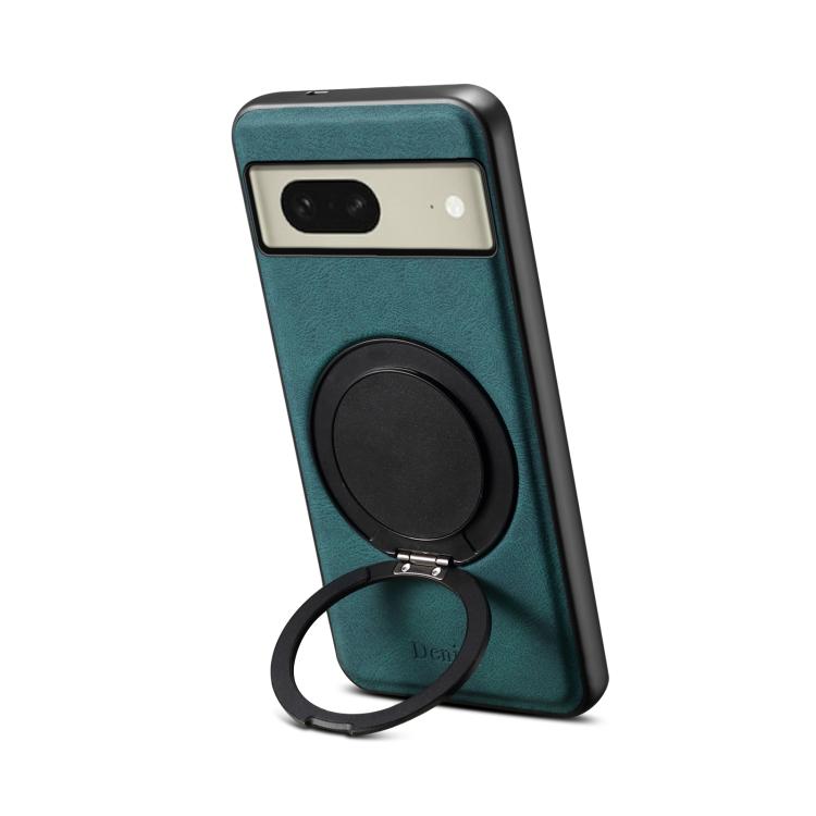 For Google Pixel 8 Denior A14 Skin Feel Rotating Holder MagSafe Phone Case(Blue) - free shipping - PMC TechLife - Order now!