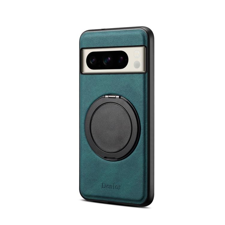 For Google Pixel 8 Pro Denior A14 Skin Feel Rotating Holder MagSafe Phone Case(Blue) - free shipping - PMC TechLife - Order now!