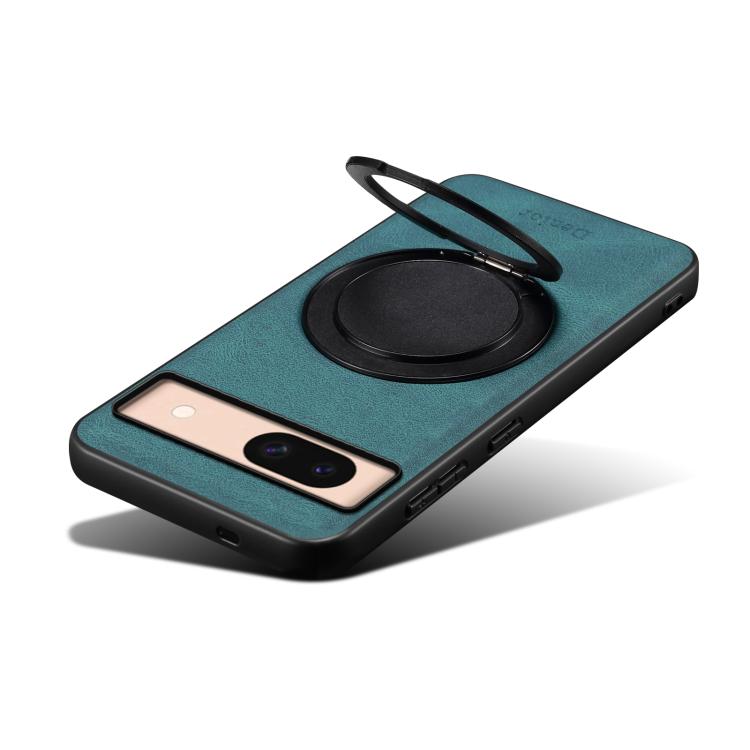 For Google Pixel 8a Denior A14 Skin Feel Rotating Holder MagSafe Phone Case(Blue) - free shipping - PMC TechLife - Order now!