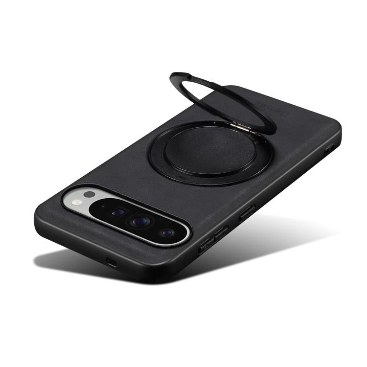 For Google Pixel 9 Pro XL Denior A14 Skin Feel Rotating Holder MagSafe Phone Case(Black) - free shipping - PMC TechLife - Order now!