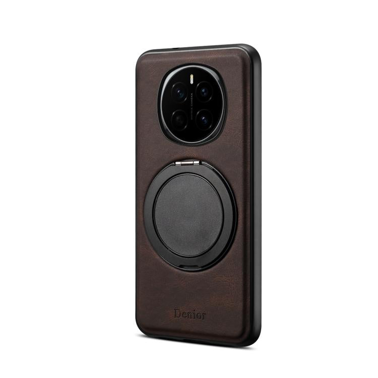 For Honor Magic7 Denior A14 Skin Feel Rotating Holder MagSafe Phone Case(Brown) - free shipping - PMC TechLife - Order now!