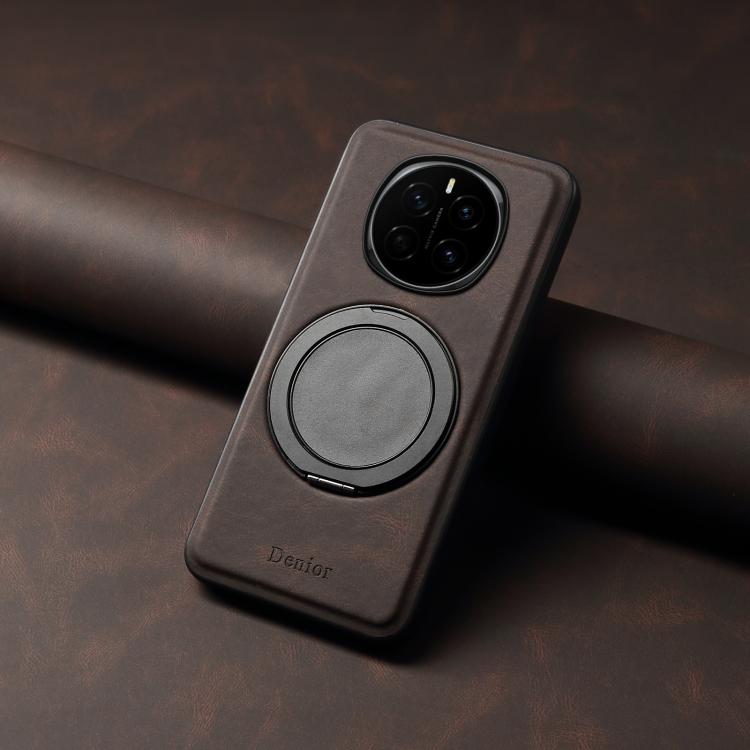 For Honor Magic7 Denior A14 Skin Feel Rotating Holder MagSafe Phone Case(Brown) - free shipping - PMC TechLife - Order now!