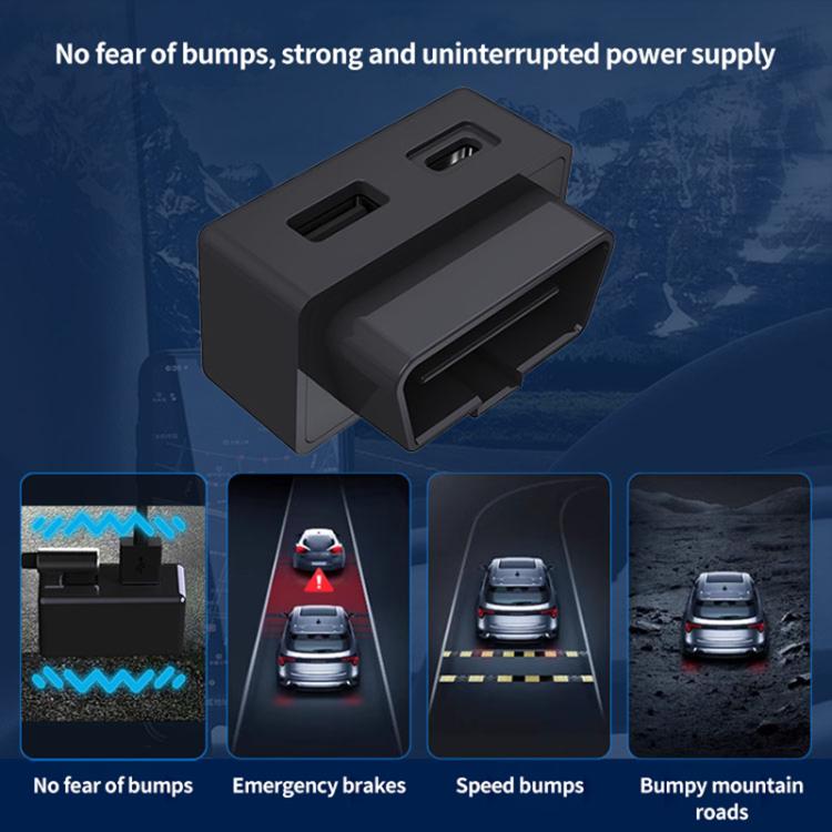 DC12-24V Car OBD Charger(Black) - DIY Modified Charger by PMc TechLife | Online Shopping South Africa | PMc TechLife | Buy Now Pay Later Mobicred