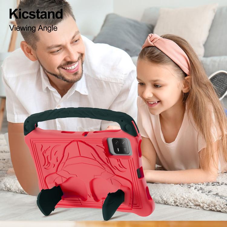 For Honor Tablet V7 11 inch Boxing Series Kickstand EVA Shockproof Tablet Case with Shoulder Strap(Red Black) - Honor by PMC TechLife | Online Shopping South Africa | PMC TechLife | Buy Now Pay Later Mobicred