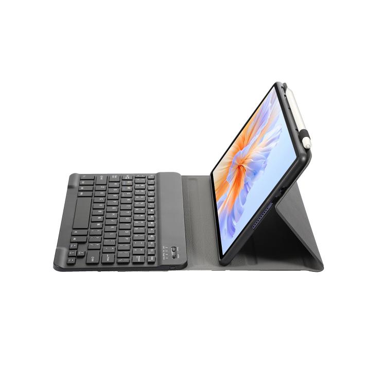 For Honor Pad V9 AH27 Ultra-thin Detachable Bluetooth Keyboard Leather Tablet Case(Black) - free shipping - PMC TechLife - Order now!