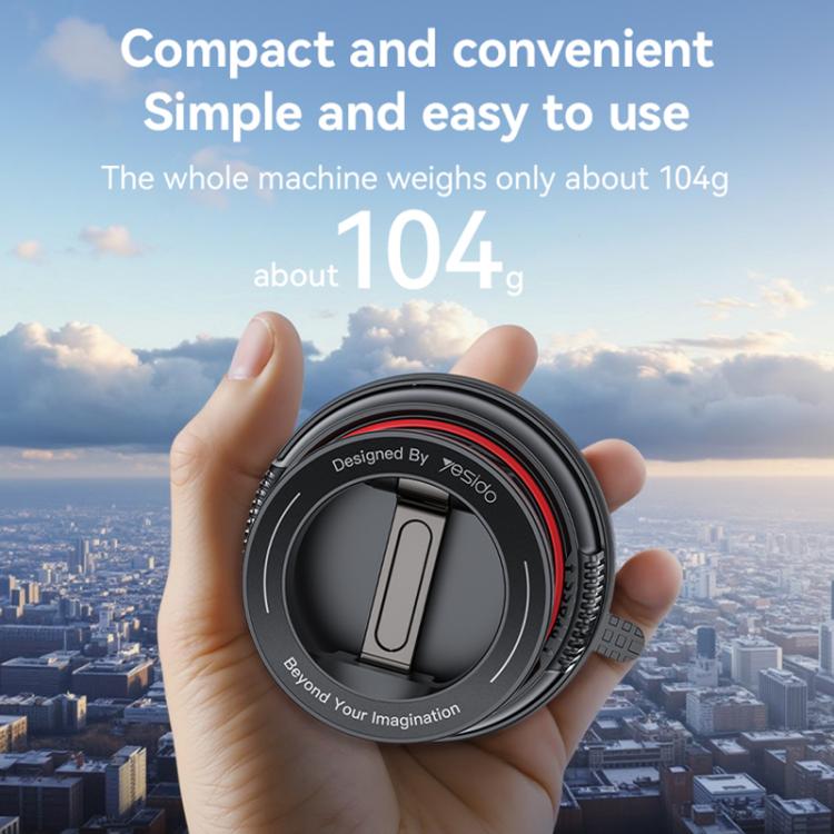 Yesido C219 Suction Cup Car MagSafe Magnetic Mobile Phone Holder(Black) - Universal Car Holders by Yesido | Online Shopping South Africa | PMc TechLife | Buy Now Pay Later Mobicred