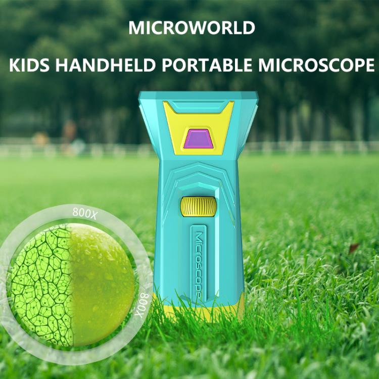 X1 3 inch HD Screen 800X Magnification Kids Microscope(Green) - free shipping - PMC TechLife - Order now!