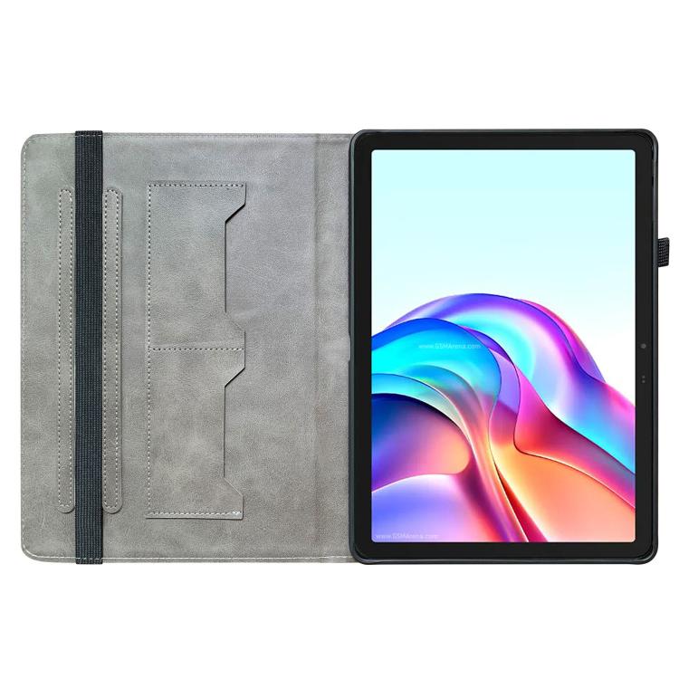 For Tecno Megapad 11 Crystal Texture Painted Leather Tablet Case(Plum Bossom) - Others by PMC TechLife | Online Shopping South Africa | PMC TechLife | Buy Now Pay Later Mobicred