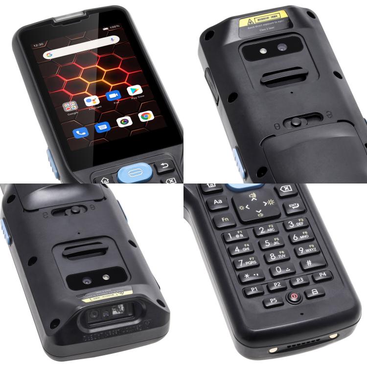 UNIWA V350 Handheld Rugged 2D Barcode Scanner, 4GB+64GB, 3.5 inch Android 12 Mediatek MT6761 Quad Core, T9 Keyboard, NFC, Network: 4G, Plug:UK Plug(Black) - free shipping - PMc TechLife - Order now!