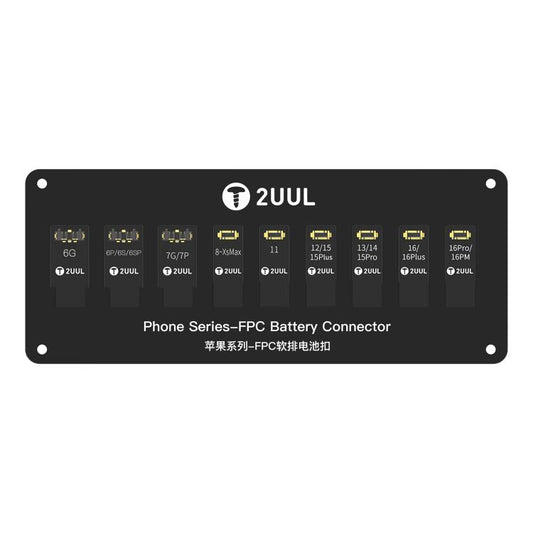 2uul BT03 FPC Battery Connector for iPhone 6 to 16 Pro Max - Test Tools by 2UUL | Online Shopping South Africa | PMC Jewellery | Buy Now Pay Later Mobicred