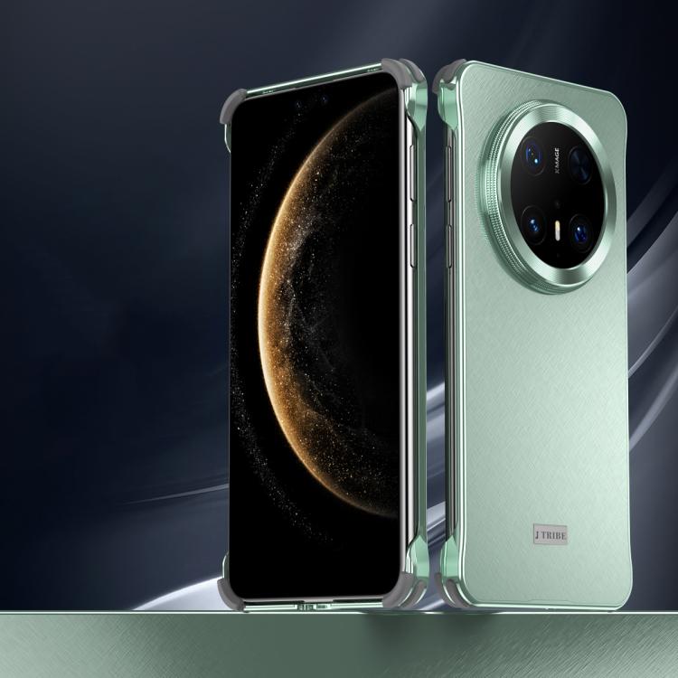 For Huawei Mate 70 Pro+ Micro Frosted Metal Phone Case(Green) - Huawei Cases by PMC TechLife | Online Shopping South Africa | PMC TechLife | Buy Now Pay Later Mobicred