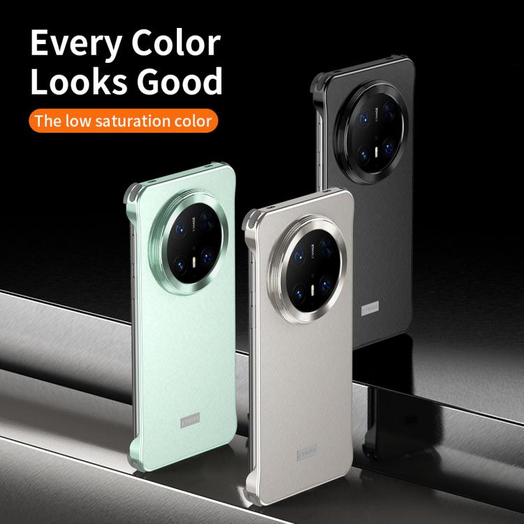 For Huawei Mate 70 Pro+ Micro Frosted Metal Phone Case(Green) - Huawei Cases by PMC TechLife | Online Shopping South Africa | PMC TechLife | Buy Now Pay Later Mobicred