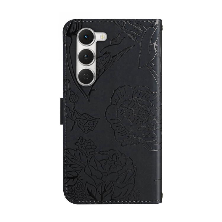 For Tecno Spark 40 Pro 4G Skin Feel Butterfly Embossed Flip Leather Phone Case(Black) - free shipping - PMC TechLife - Order now!