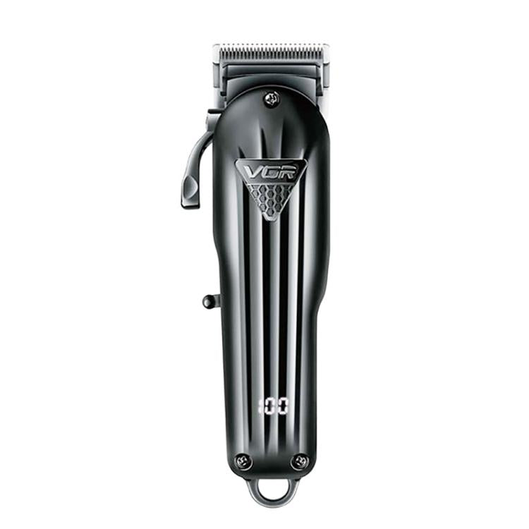 VGR VGR-282 4-gear Fine-tuning Digital Display USB Electric Hair Clipper(Black) - free shipping - PMC TechLife - Order now!