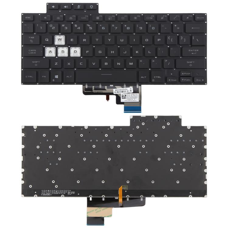 US Version Backlit Laptop Keyboard for Asus TUF Air Air FX516 FX516P FX516PR FX516PM FA516(Black) - free shipping - PMc TechLife - Order now!