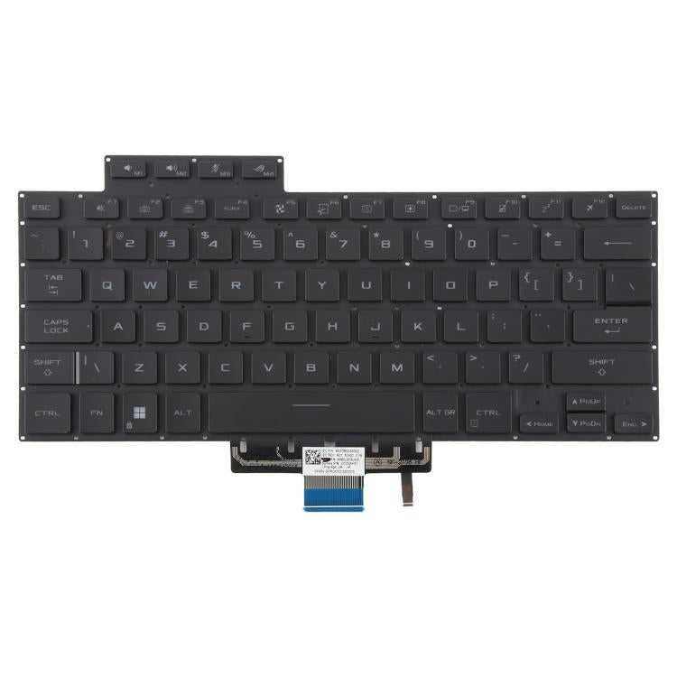 US Version Backlit Laptop Keyboard for Asus Zephyrus ROG 16 G16 GA503 15 GU603 GU603H(Black) - Replacement Keyboards by PMc TechLife | Online Shopping South Africa | PMc TechLife | Buy Now Pay Later Mobicred