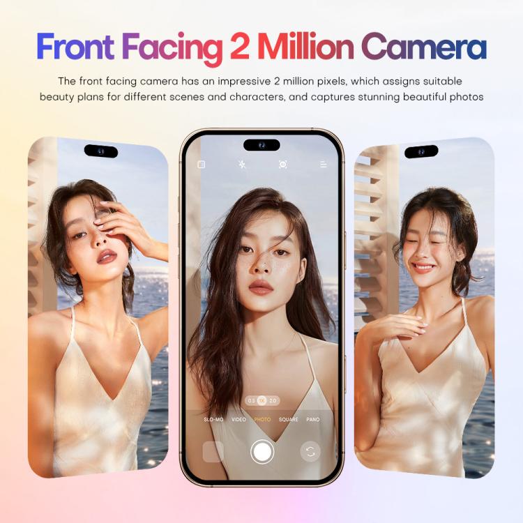 A88 / i16 Pro Max, 2GB+16GB, 6.6 inch Android 8.1 MTK6580A Quad Core, OTG, Network: 3G, Dual SIM, Plug:AU Plug(Titanium Grey) - free shipping - PMc TechLife - Order now!