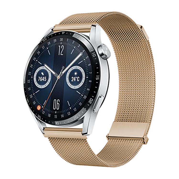 Kalebol 20mm Universal Loop Double Magnetic Buckle Milanese Strap(Rose Gold) - free shipping - PMc TechLife - Order now!