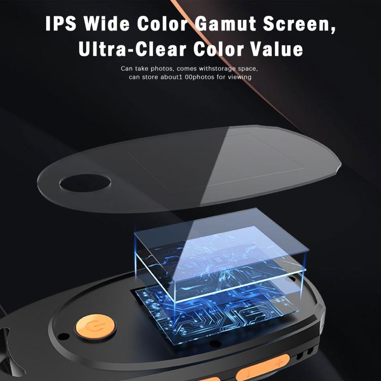 CPL-05-0011 2MP 2 inch HD Screen Handheld Digital Microscope 500X Magnification(Black) - free shipping - PMc TechLife - Order now!