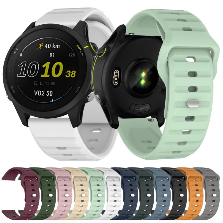 22mm Kalebol Wave Pattern Studded Buckle Silicone Watch Band(Black) - 22mm Bands by Kalebol | Online Shopping South Africa | PMc TechLife | Buy Now Pay Later Mobicred