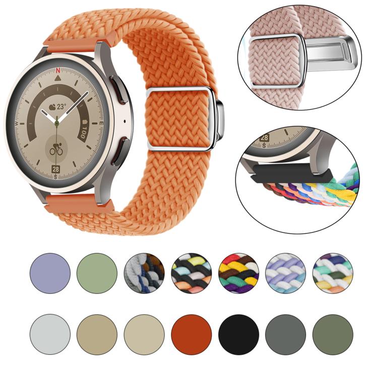 20mm Kalebol Nylon Braided Loop Magnetic Buckle Watch Band(Violet) - free shipping - PMc TechLife - Order now!