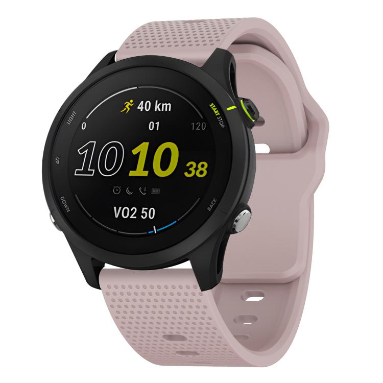 22mm Kalebol Dot Studded Buckle Silicone Watch Band(Rose Pink) - 22mm Bands by Kalebol | Online Shopping South Africa | PMc TechLife | Buy Now Pay Later Mobicred