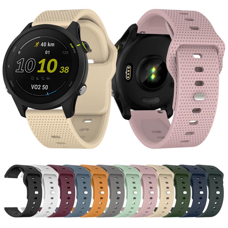 22mm Kalebol Dot Studded Buckle Silicone Watch Band(Yellow) - 22mm Bands by Kalebol | Online Shopping South Africa | PMc TechLife | Buy Now Pay Later Mobicred