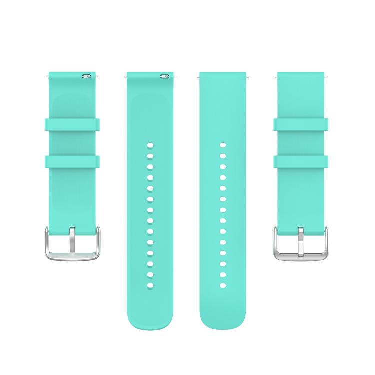 20mm Kalebol Round Tail Silicone Watch Band(Lake Blue) - free shipping - PMc TechLife - Order now!