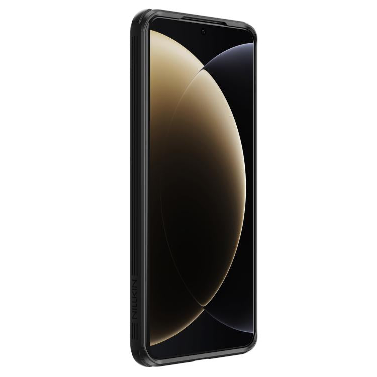For Xiaomi 15 Ultra NILLKIN Black Mirror Prop CD Texture Mirror Phone Case(Black) - free shipping - PMc TechLife - Order now!