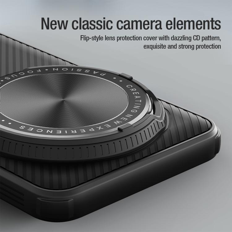 For Xiaomi 15 Ultra NILLKIN Black Mirror Prop CD Texture Mirror Phone Case(Black) - free shipping - PMc TechLife - Order now!