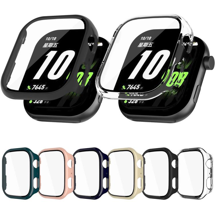 For Honor ROSSINI 2i Tempered Film Integrated PC Watch Protective Case(Black) - Watch Cases by PMC TechLife | Online Shopping South Africa | PMC TechLife | Buy Now Pay Later Mobicred