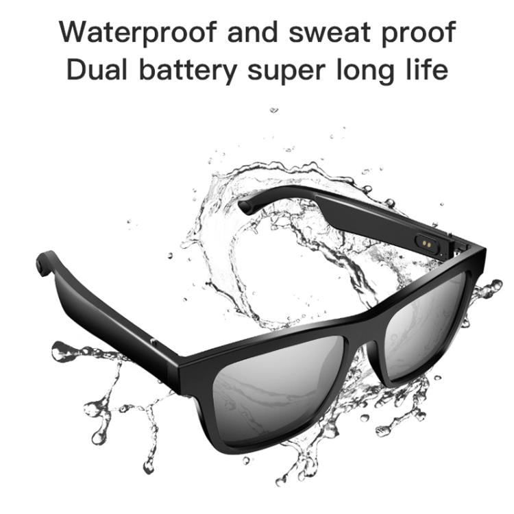 E10 Smart Audio Bluetooth Glasses, Style: Button Style(Transparent) - free shipping - PMC TechLife - Order now!