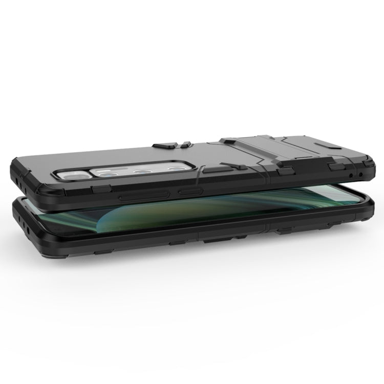 For Xiaomi Mi 10 Ultra PC + TPU Shockproof Protective Case with Invisible Holder(Red) - Xiaomi Cases by PMC TechLife | Online Shopping South Africa | PMC TechLife