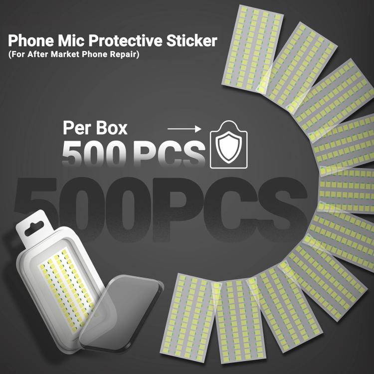 2UUL DA32 500 in 1 Phone Mic Protective Sticker - free shipping - PMC TechLife - Order now!