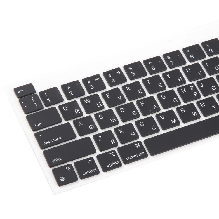 For MacBook A2251 A2289 A2238 A2338 US Small Enter Version Keycaps, Language:Russian - free shipping - PMc TechLife - Order now!