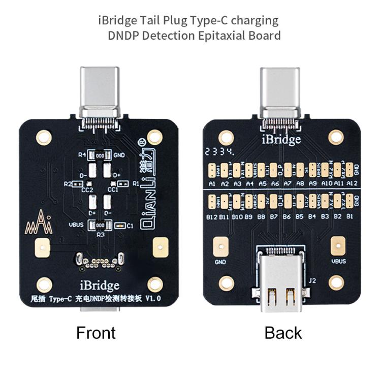 QianLi iBridge Tail Plug Charging DNDP Detection Epitaxial Board, Model:Type-C - free shipping - PMC TechLife - Order now!