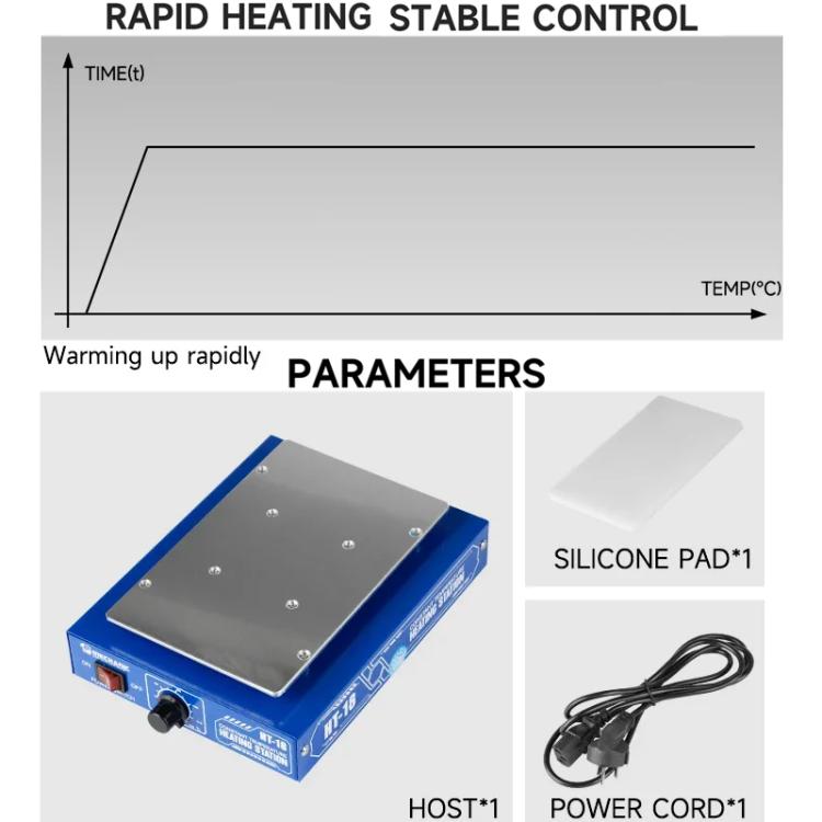 Mechanic HT-18 Intelligent Numerical Control Thermostatic Heating Platform, Plug:US Plug - free shipping - PMC TechLife - Order now!