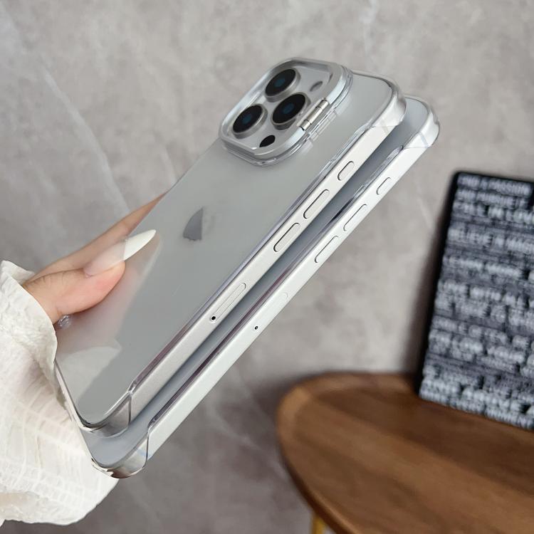 For iPhone 16 Pro Ultra-thin Transparent Frameless Lens Holder Phone Case - free shipping - PMC TechLife - Order now!