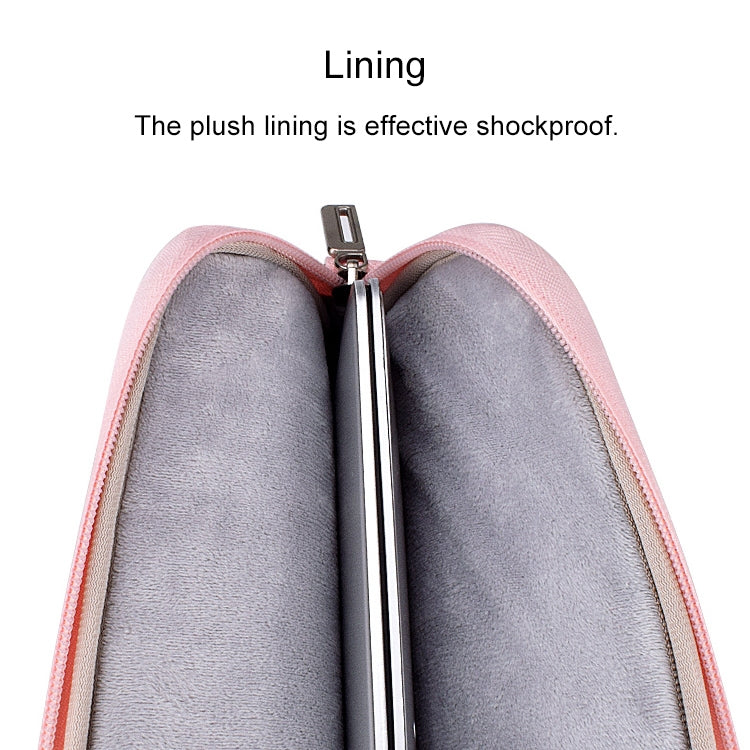 ST08 Handheld Briefcase Carrying Storage Bag with Shoulder Strap for 15.4 inch Laptop(Grey) - 15 inch by PMC Jewellery | Online Shopping South Africa | PMC Jewellery | Buy Now Pay Later Mobicred