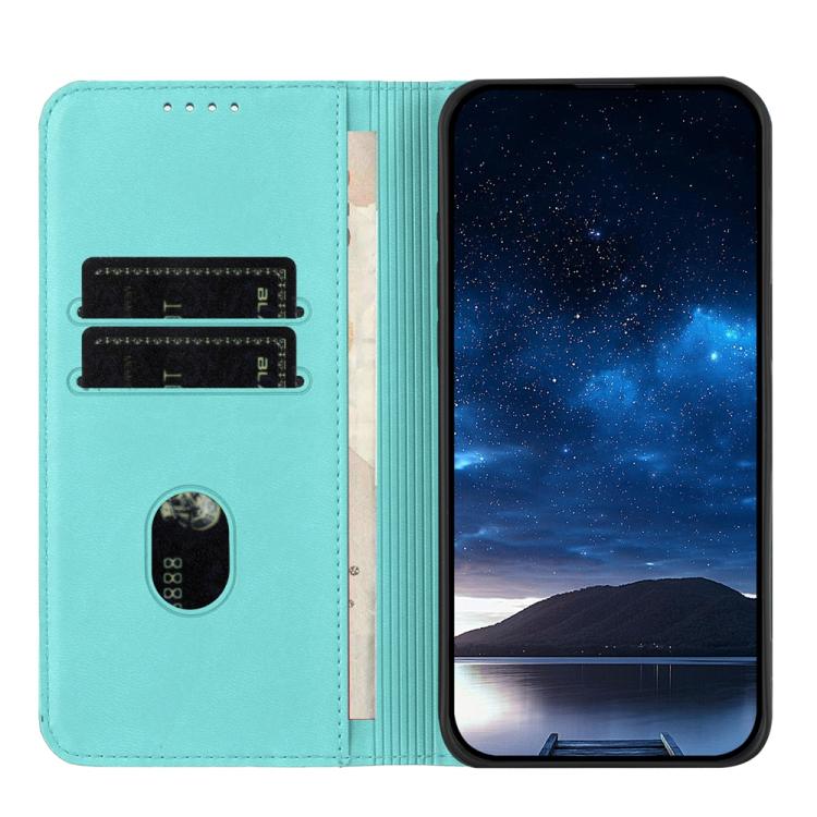 For iPhone 17 Pro Strong Magnetic Frosted Flip Leather Phone Case(Light Blue) - free shipping - PMc TechLife - Order now!