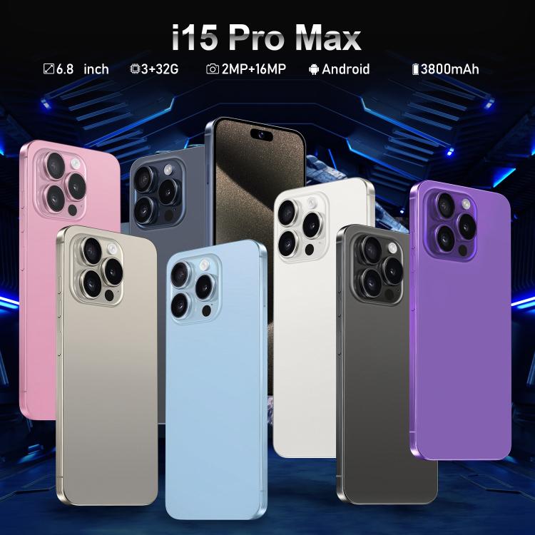 I16 Pro Max / VD1, 3GB+32GB, 6.8 inch Android 10 MTK6753 Octa Core, Network: 4G, Dual SIM, Plug:EU Plug(White) - free shipping - PMc TechLife - Order now!
