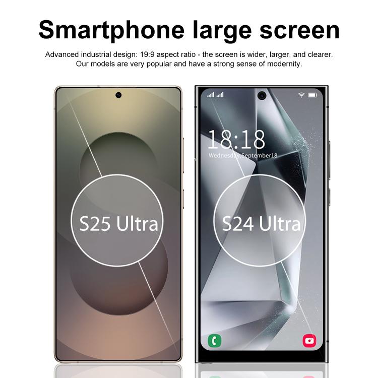 S25 Ultra / S11, 4GB+64GB, 6.75 inch Android 12 MTK6762 Octa Core, Network: 4G, Dual SIM, Plug:US Plug(Blue) - free shipping - PMc TechLife - Order now!