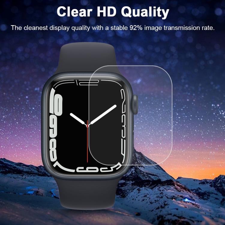 For Apple Watch Series 9 / 8 / 7 41mm 5pcs xDfind Soft Hydrogel Film Full Cover Front Protector - free shipping - PMc TechLife - Order now!